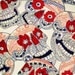 Sugar Skull Paisley girls & boys baby/toddler blanket by Miso Punk - baby shower gift