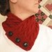 Cabled Neck Warmer Knitting Pattern PDF -- Permission granted to sell the ones you make -- INSTANT DOWNLOAD