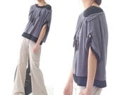 Quiet Summer 2 -  layered cotton top (Y1212)
