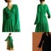 Green Sleeves 2 long dress (Q1005)