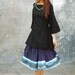 Feather - linen blouse dress (Y1018)