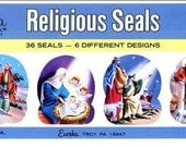 Vintage Eureka Gummed Christmas Seals - Original Package