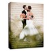 I love you Sign Personalized Your Photo and Words CUSTOM vows lyrics Wedding Anniversary Gift Art  16x20  inches
