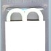 White Favor Boxes with Handles, dozen
