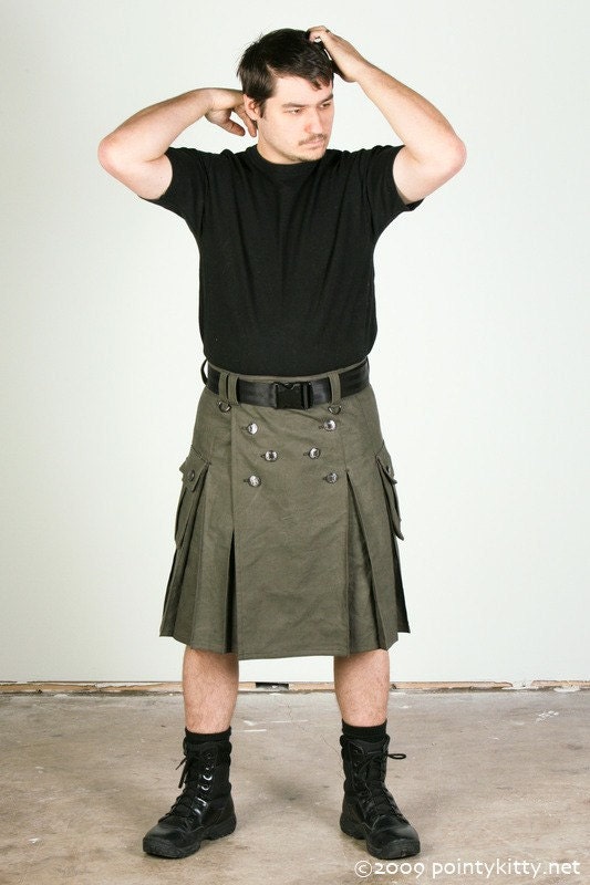 Basic Men's Kilt - Custom made in many colors