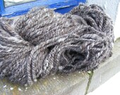 Charcoal  Hand spun  Natural Jacob Wool 100gms