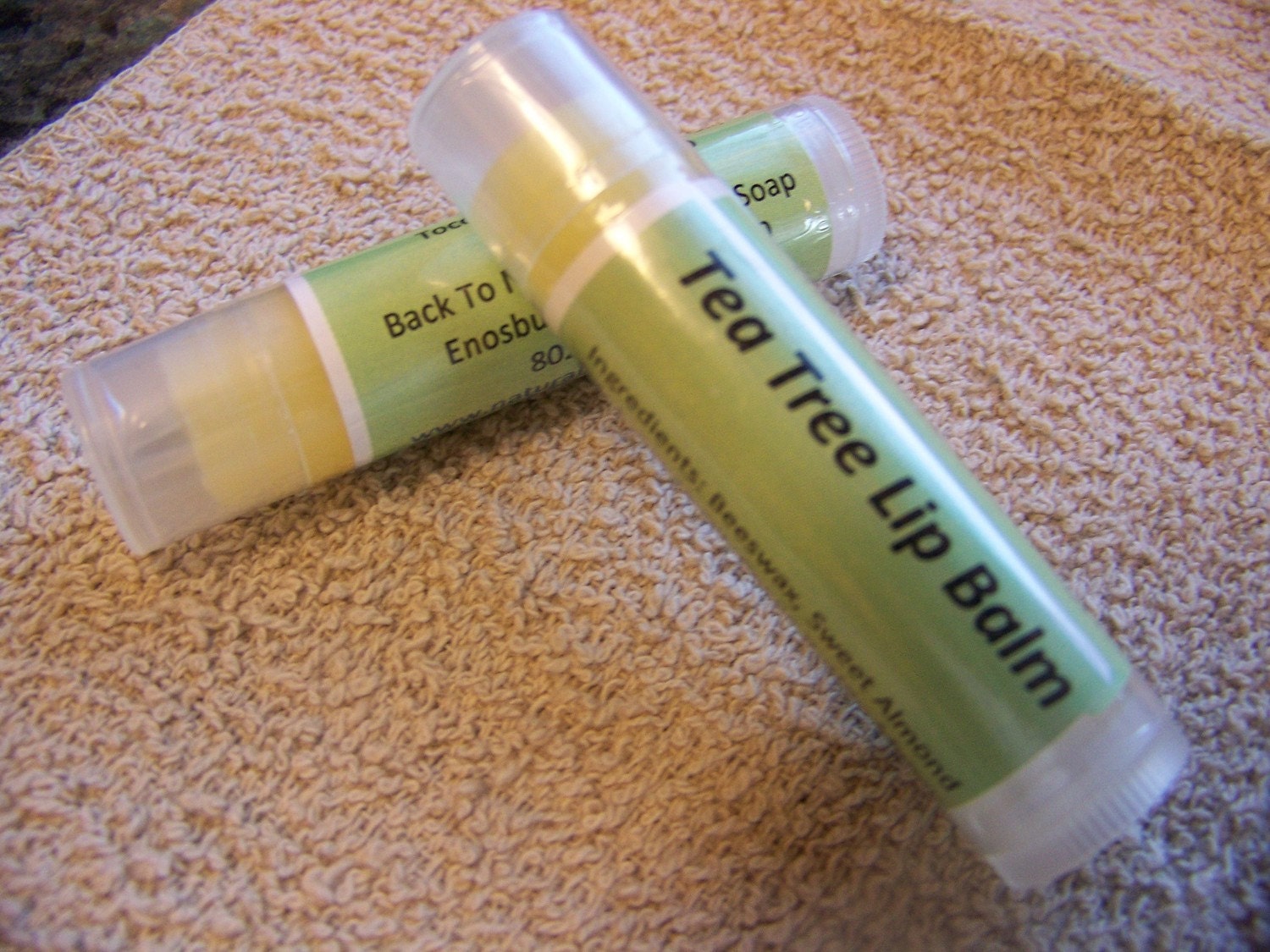 Tea Tree Lip Balm .15 oz