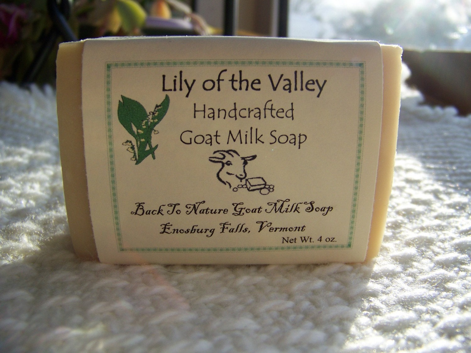 Lily of the Valley Goat Milk Soap
