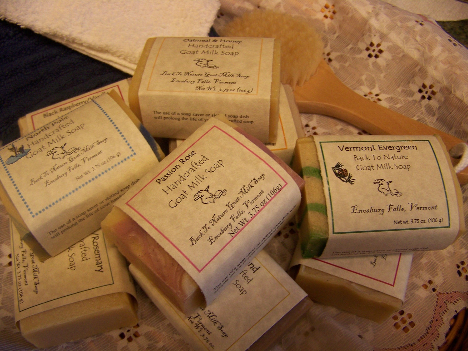 SAVE-6 Bars of Goat Milk Soap, you choose the scent.