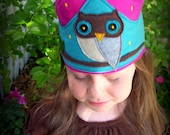 Night Owl felt crown