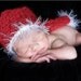 Crochet Baby Hat Crochet Hat Baby Stocking Hat Baby Santa Hat Christmas Hat Elf Hat Newborn Santa Hat Infant Santa Hat Photo Prop Red White