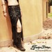 Long Pixie skirt - Midnight - black