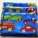 Handmade Reusable Sandwich Snack Bags Transportation set of 3