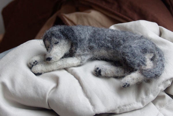 Custom Pet Portraits - Fiber Sculpture of your Dog, Cat or Horse
