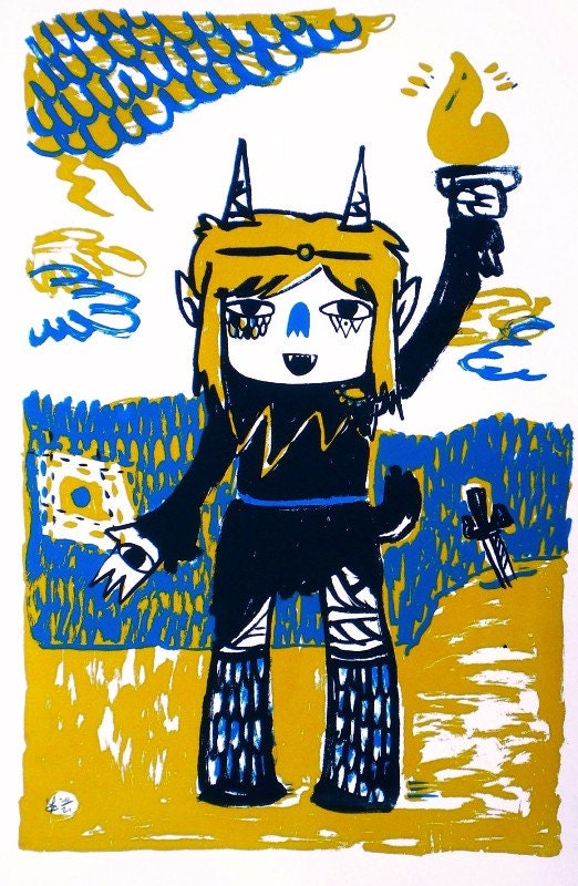 Spirit Warrior LtEd Screen Print