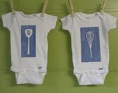 Sous Chef Onesie Set 3 to 6 Months
