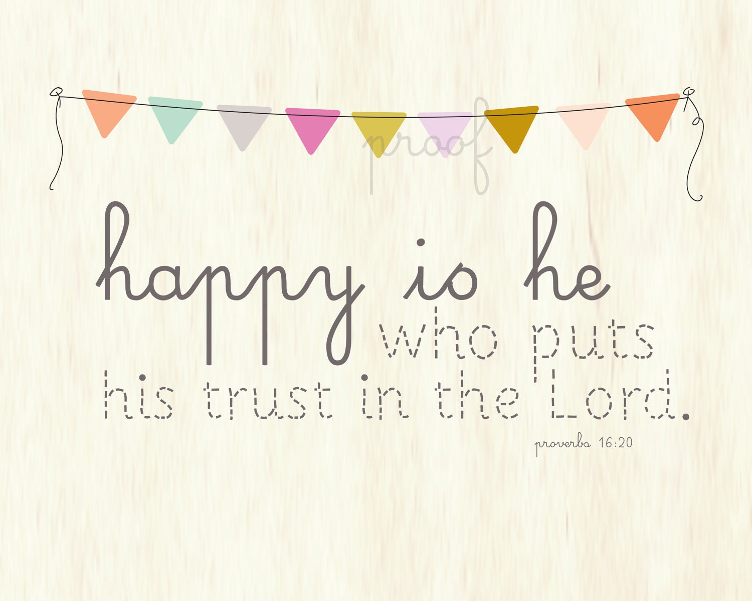 NEW happy is he- 10x8" print