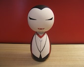 Kokeshi doll Count Dracula