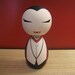 Kokeshi doll Count Dracula