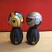 Kokeshi dolls. Custom Daft Punk inspired deluxe set