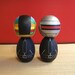 Kokeshi dolls. Custom Daft Punk inspired deluxe set