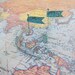 DIY Travel Map Kit - World Map No. 1