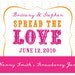 PRINTABLE : custom spread the love label