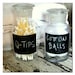 Chalk-It Labels set of 12 rectangles