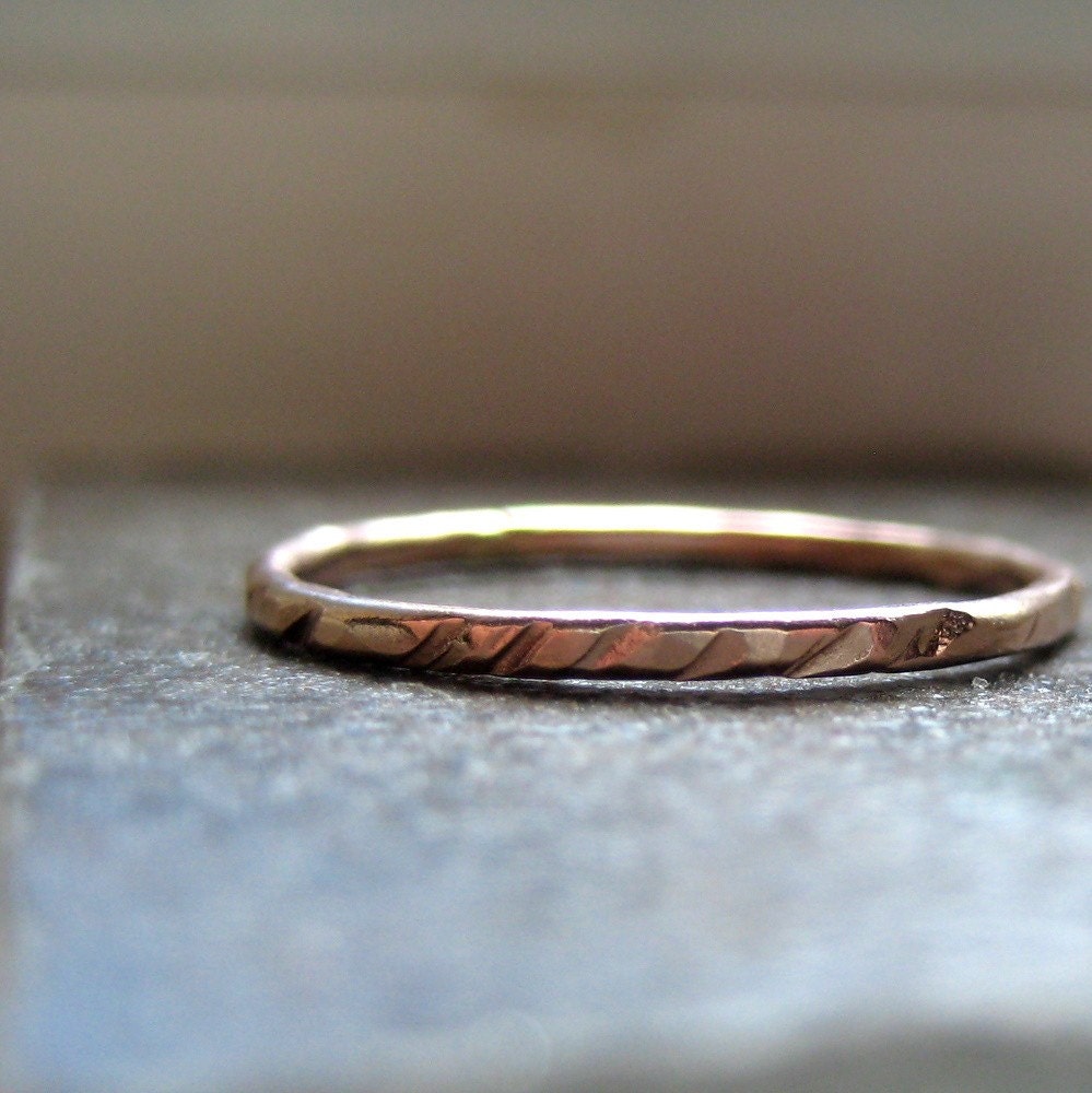 Stacking Ring of 14k Gold