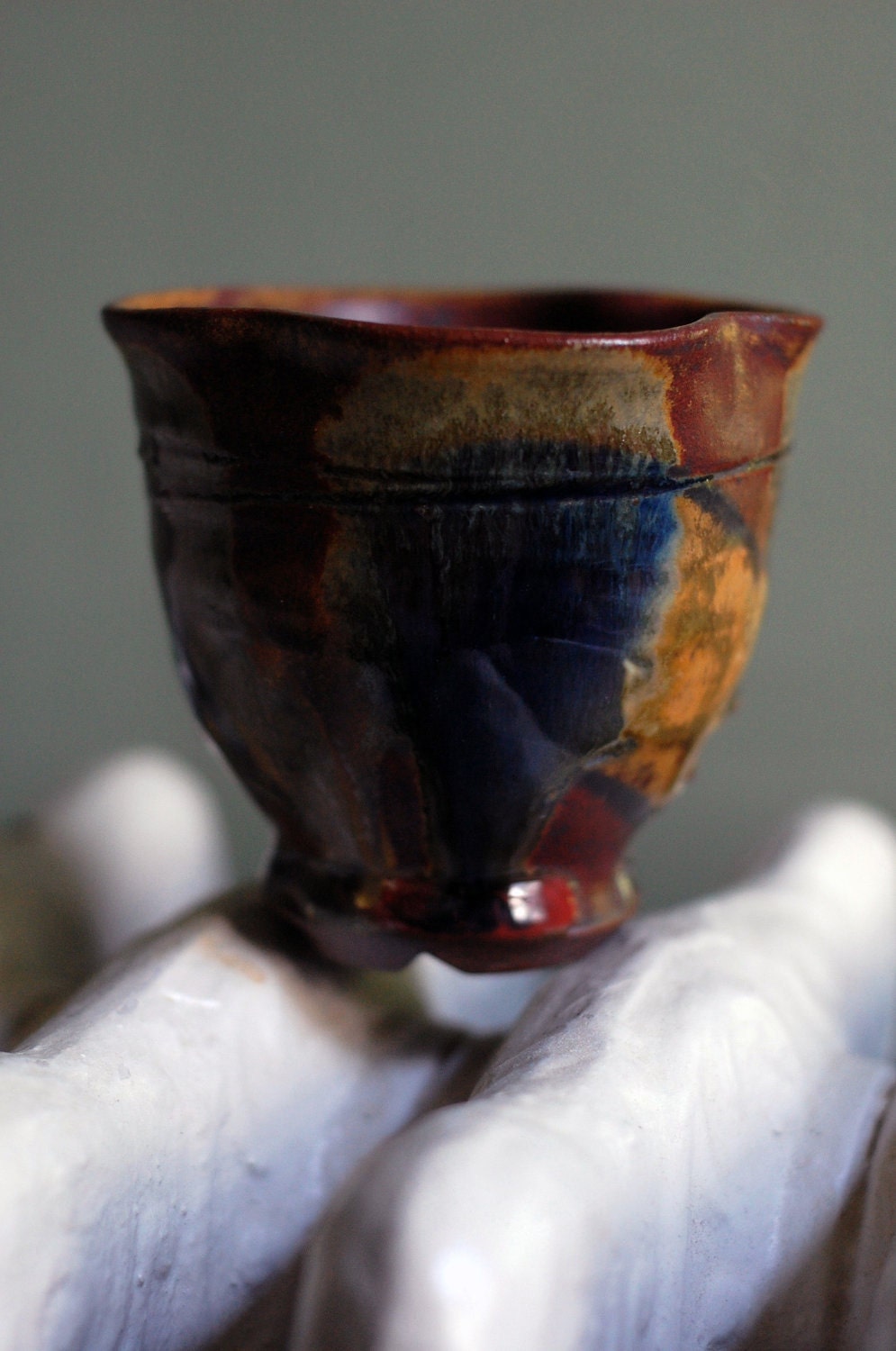 stoneware tea tumbler