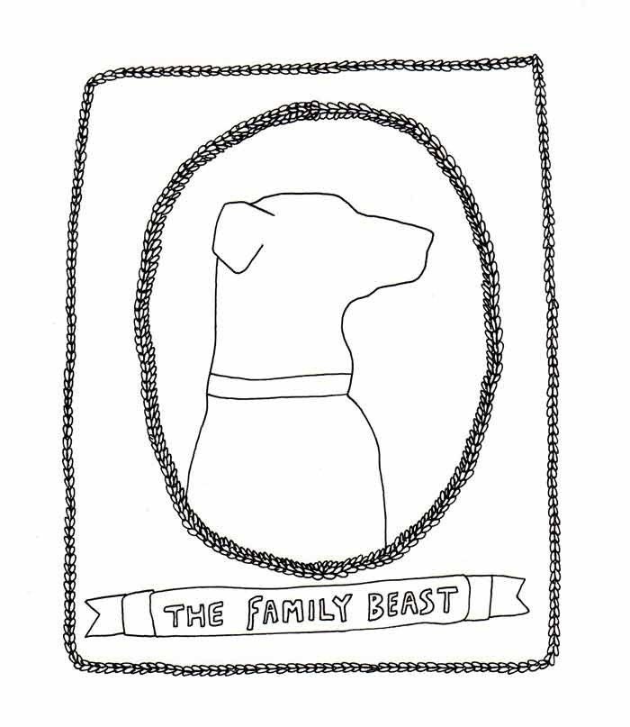 The Family Beast (art print)
