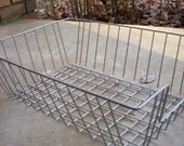 Vintage Wire Basket Desk Accessory Office Decor Mail Basket In Out Farmhouse French Country Storage - misshettie Vintage Wire Basket Desk Accessory Office Decor Mail Basket In Out Farmhouse French Country Storage - misshettie