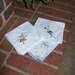 Vintage Linens Handkerchief Collection Cottage Chic Shabby Decor French Farmhouse Sewing Suppliies Altered Art Projects