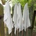 Handmade Linen Towels Kitchen Damask Napkins Vintage Tablecloth French Country Farmhouse Wedding Decor Bridal Pottery Barn Style