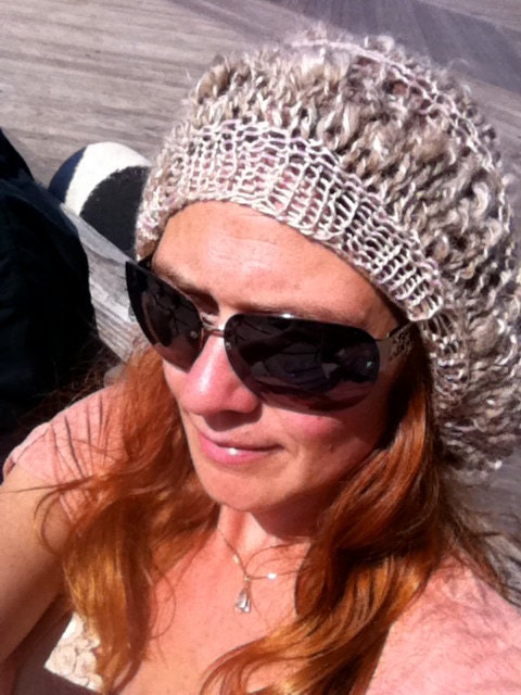 The Isis Cloche - Slouchy Beret PDF Knitting Pattern - Needle sizes US 10/6mm and US 15/10mm