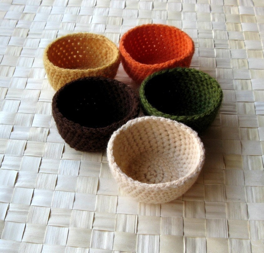 Tiny Bowl PDF  CROCHET PATTERN