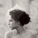 White, Ivory, Black, Red,  Silk Rose Hat,  Birdcage Veil,  Swarovski Crystals, Unique Bridal, Feather Fascinator,  Wedding Veil