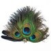 Weddings, Peacock Feather Fascinator, Bridesmaid, Hair Clip, Set of 4,Custom Wedding Package , Batcakes Couture
