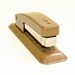 RESERVED for mengji liu ----- Vintage stapler - Swingline - Cub - tan brown