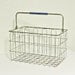 Vintage metal wire basket - storage - organize - handle