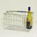 Vintage metal wire basket - storage - organize - handle