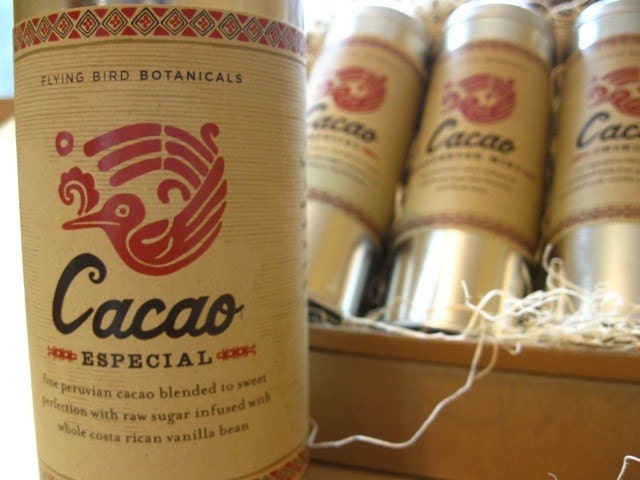 cacao especial... hot cocoa made with only organic and fair trade ingredients