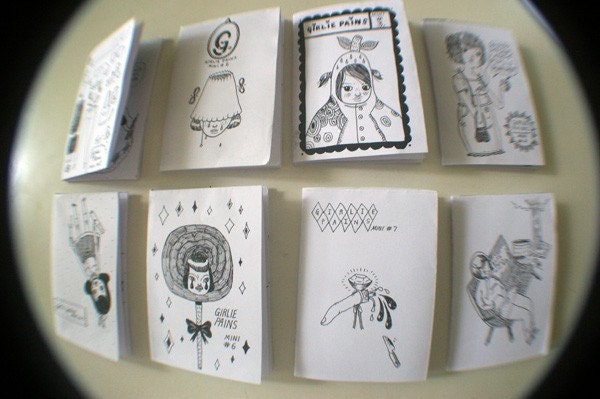 MINI Comic Pack - ( 8 issues ) by Mel Stringer