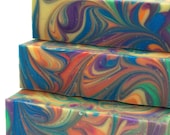 Kaleido-Soap Rainbow Colored Soap, Tropical Scented