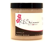 Vanilla Sugar Scrub 9 oz Jar - Vegan Emulsifying Scrub