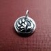 firebird sterling silver phoenix charm
