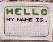 Hello, my name is...