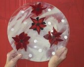 Los Angeles fused glass bowl