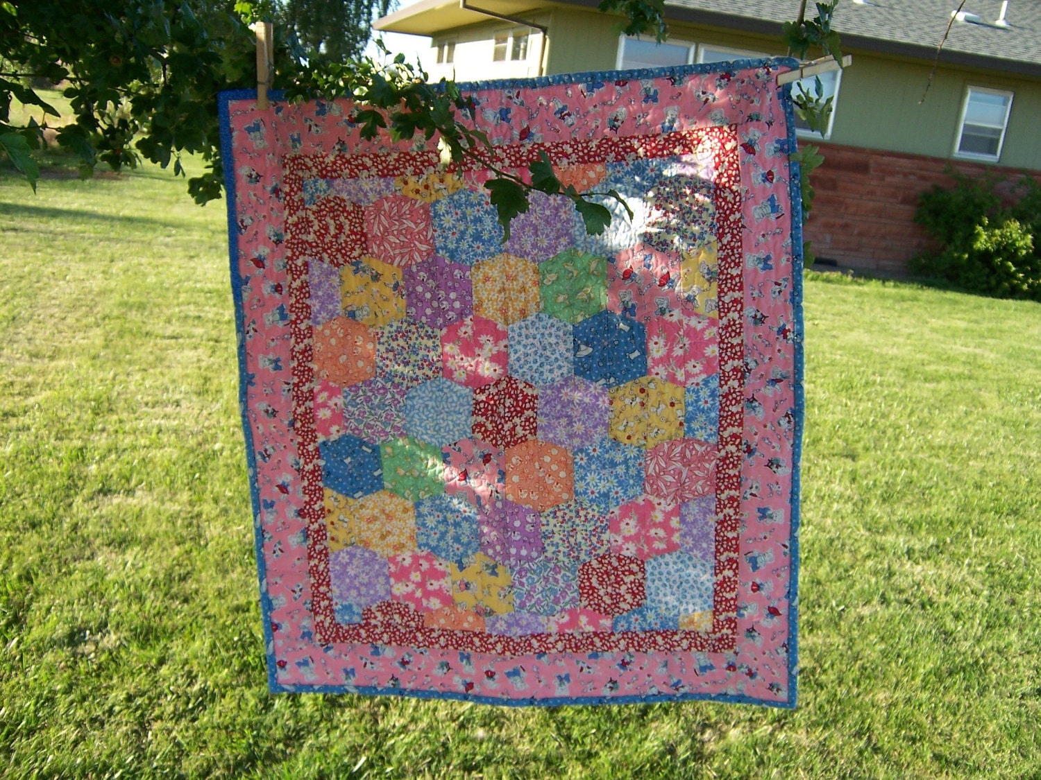 1930s Reproduction Doll Quilt