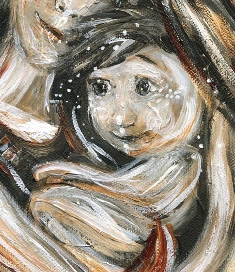 Spin - Archival 8x10 print from an acrylic painting by Katie m. Berggren